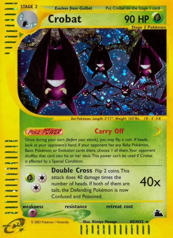 Crobat, Skyridge H05/144