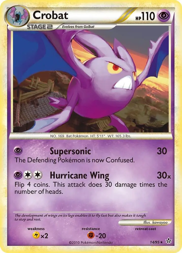Crobat, Unleashed 14/95