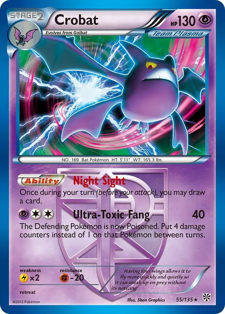 Crobat, Plasma Storm 55/135