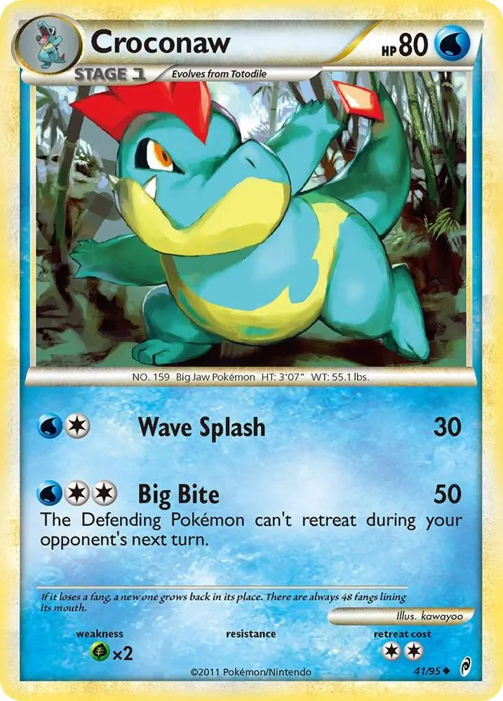 Croconaw, Call of Legends 41/95