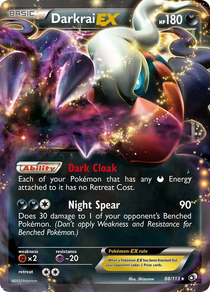 Darkrai-EX, Legendary Treasures 88/113