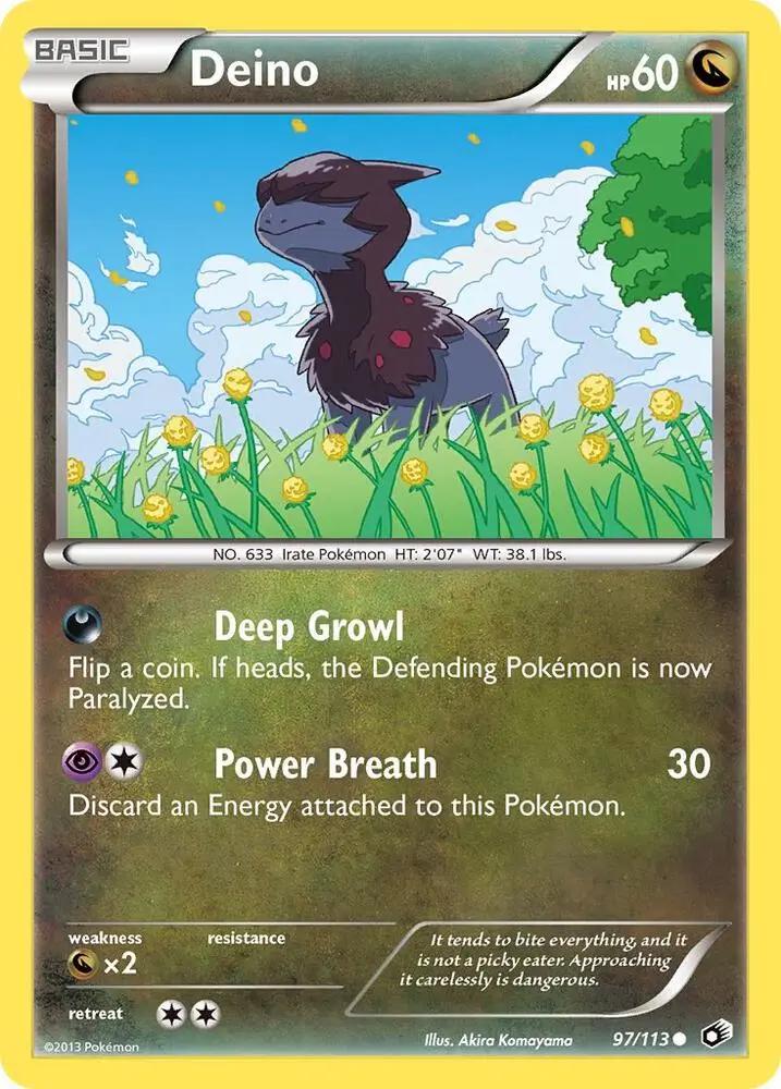 Deino, Legendary Treasures 97/113