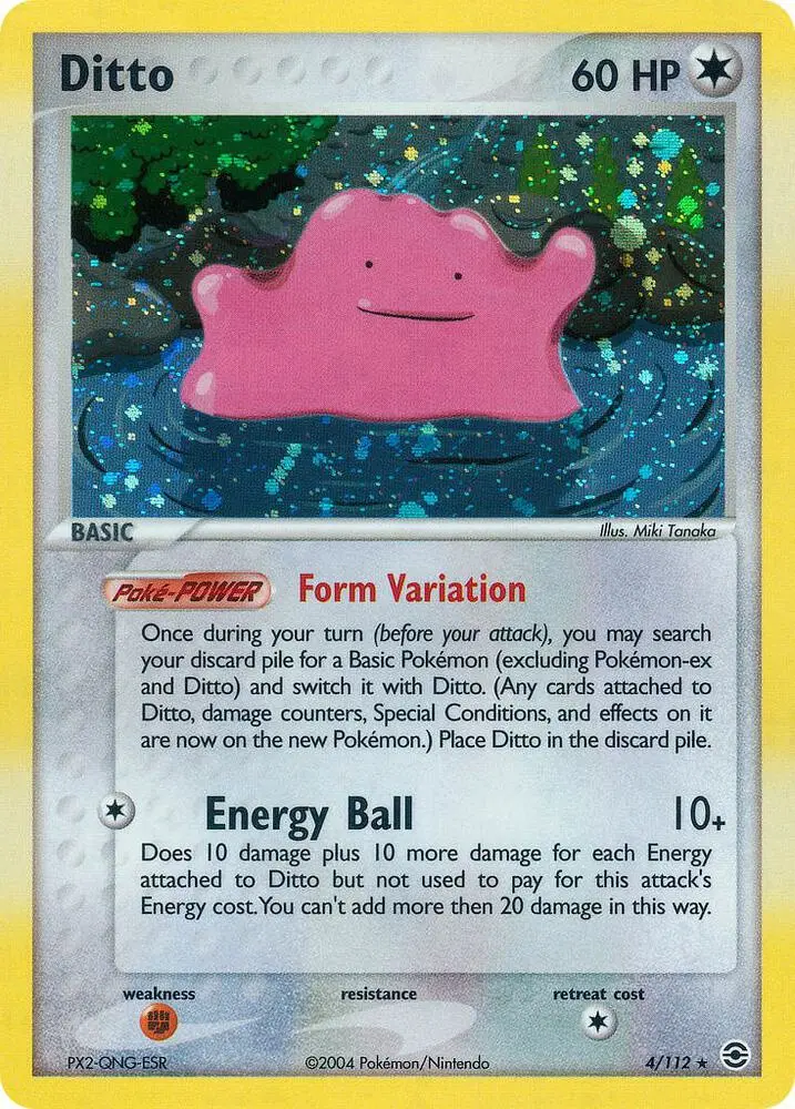 Ditto, FireRed & LeafGreen 4/112