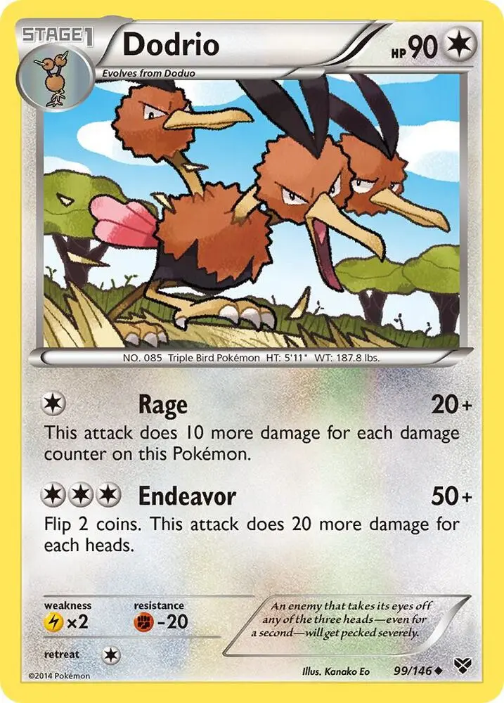 Dodrio, XY 99/146