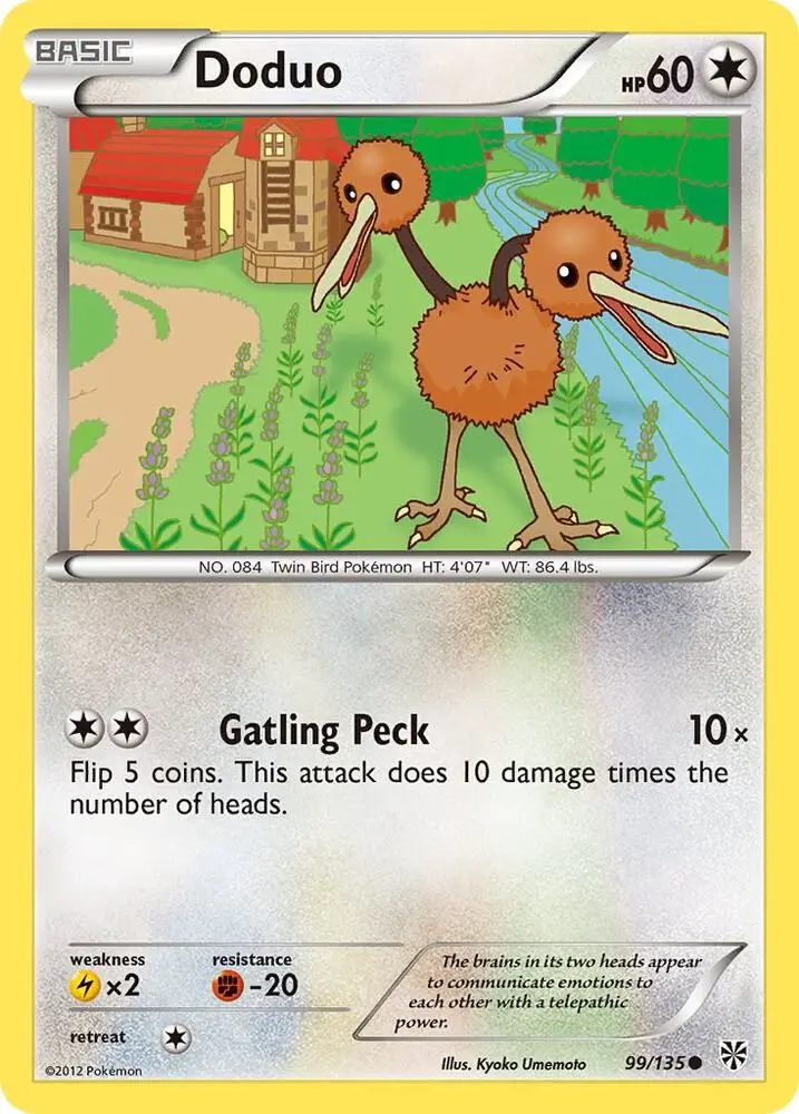 Doduo, Plasma Storm 99/135