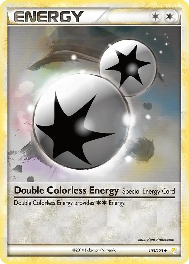 Double Colorless Energy, HeartGold SoulSilver 103/123