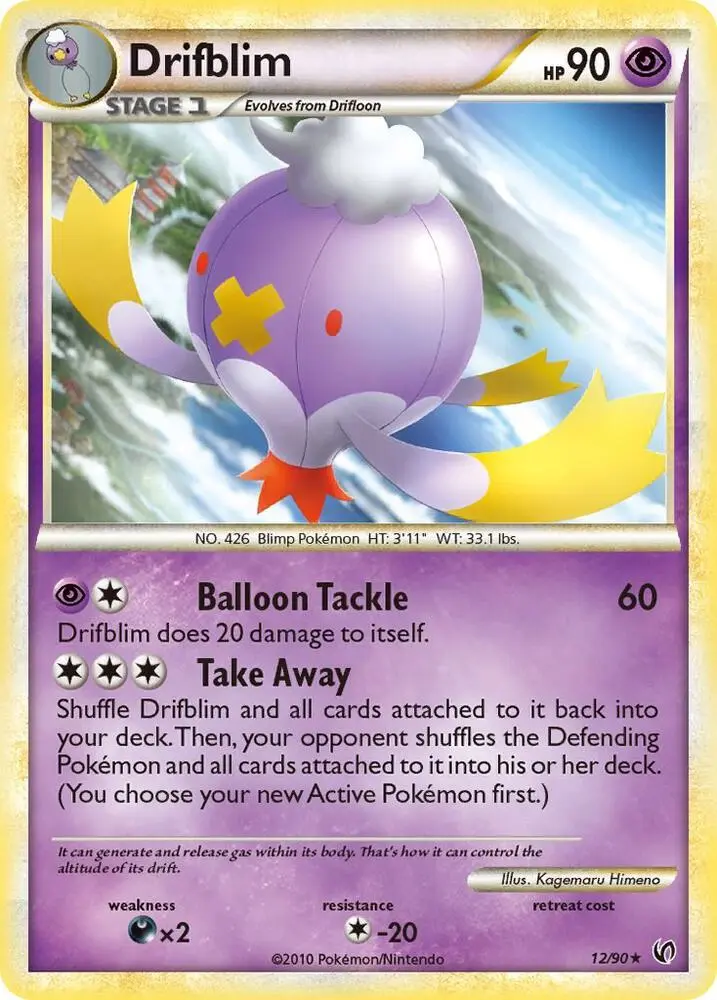 Drifblim, Undaunted 12/90