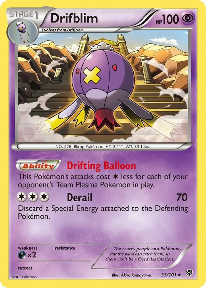 Drifblim, Plasma Blast 35/101