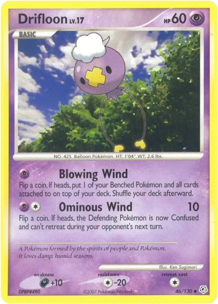 Drifloon, Diamond & Pearl 46/130
