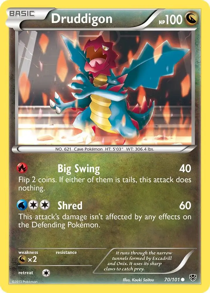 Druddigon, Plasma Blast 70/101