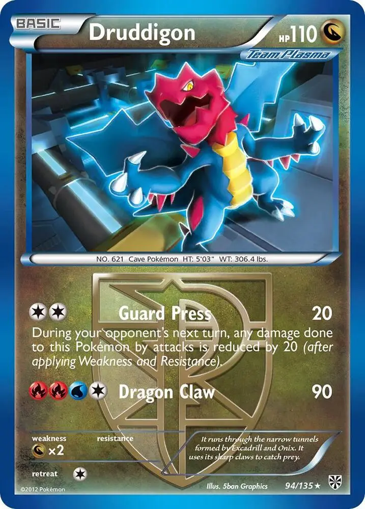 Druddigon, Plasma Storm 94/135