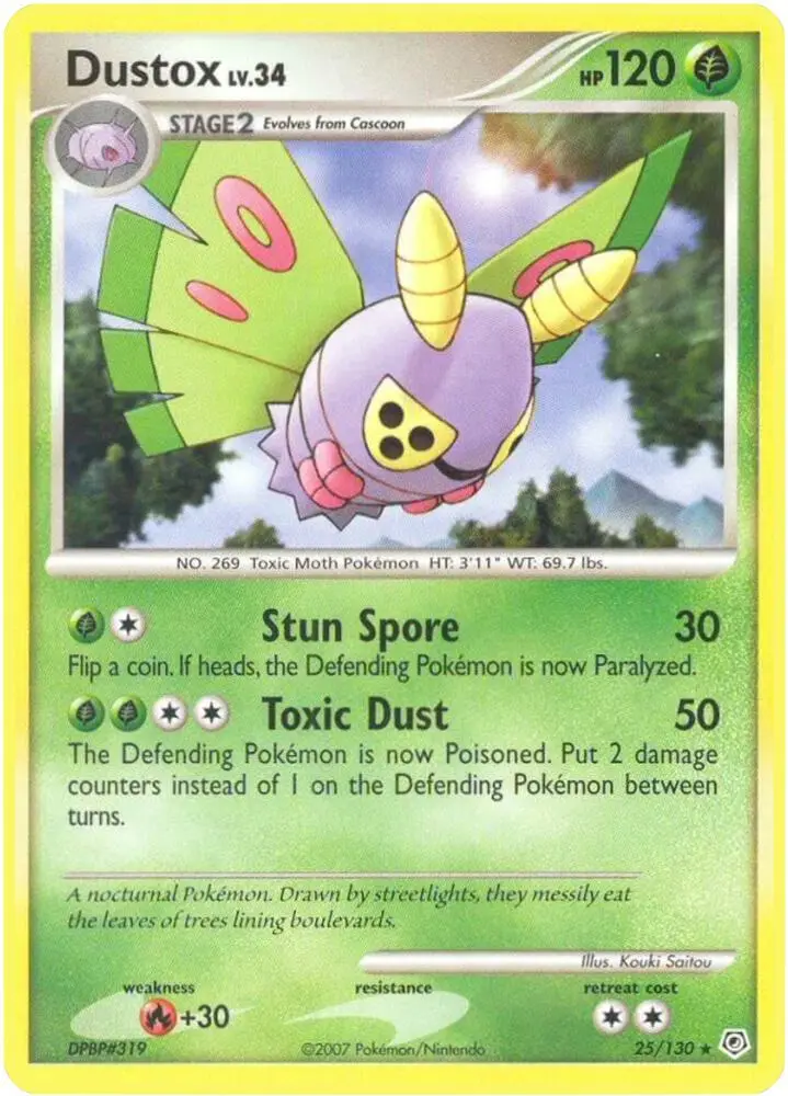 Dustox, Diamond & Pearl 25/130