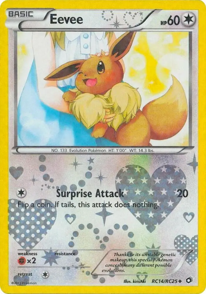 Eevee, Legendary Treasures: Radiant Collection RC14/RC25
