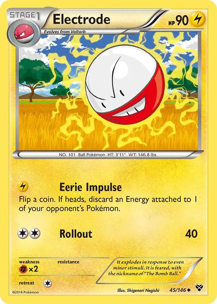 Electrode, XY 45/146