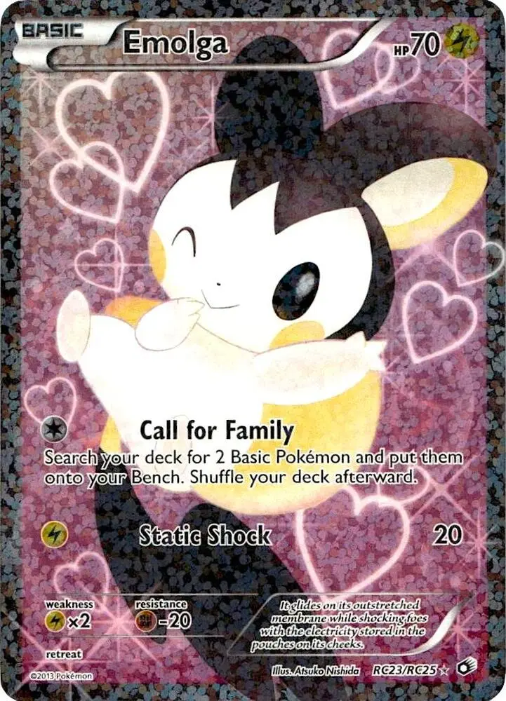 Emolga (Full Art), Legendary Treasures: Radiant Collection RC23/RC25