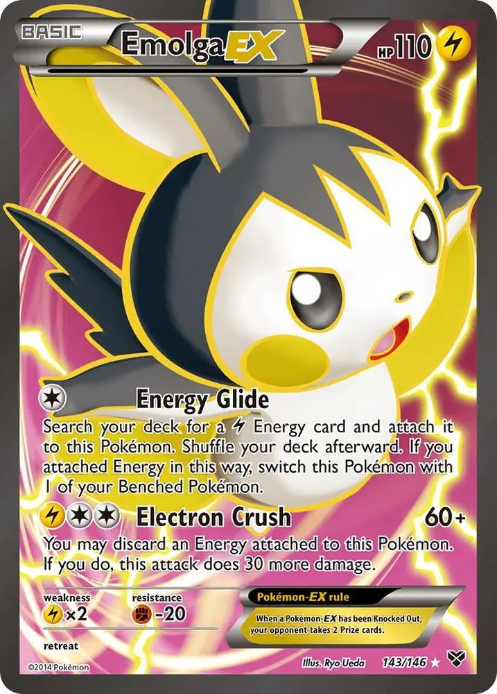 Emolga EX, XY 143/146