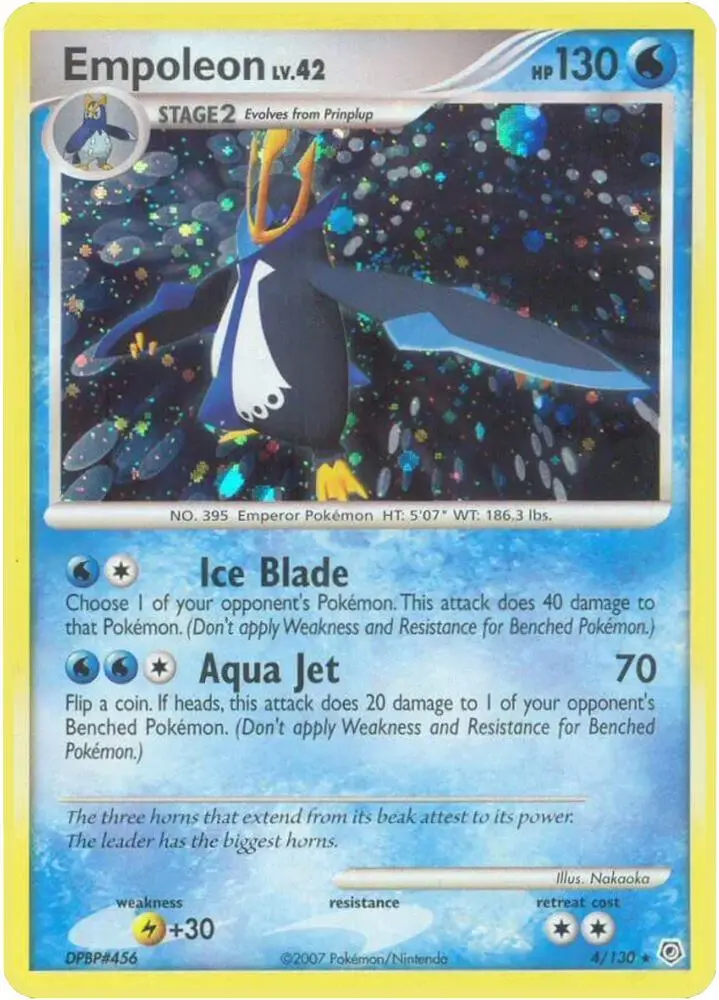 Empoleon, Diamond & Pearl 4/130