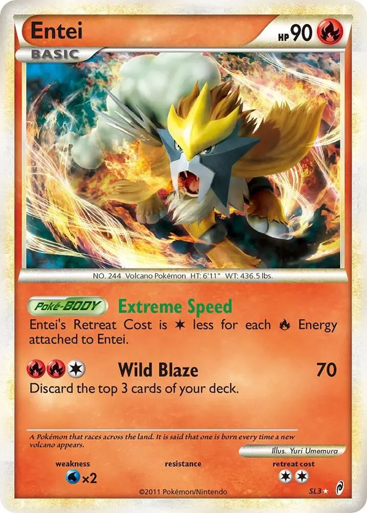 Entei, Call of Legends SL3/95