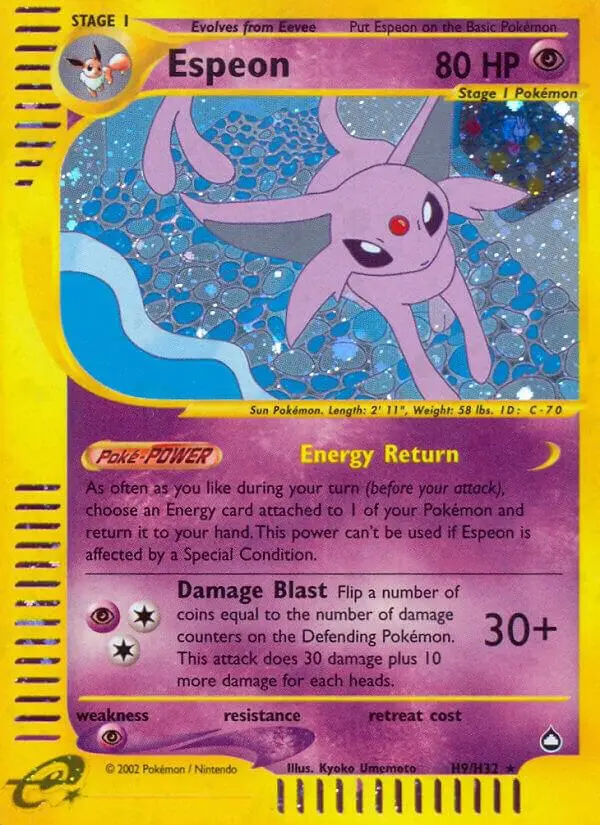 Espeon, Aquapolis H09/147