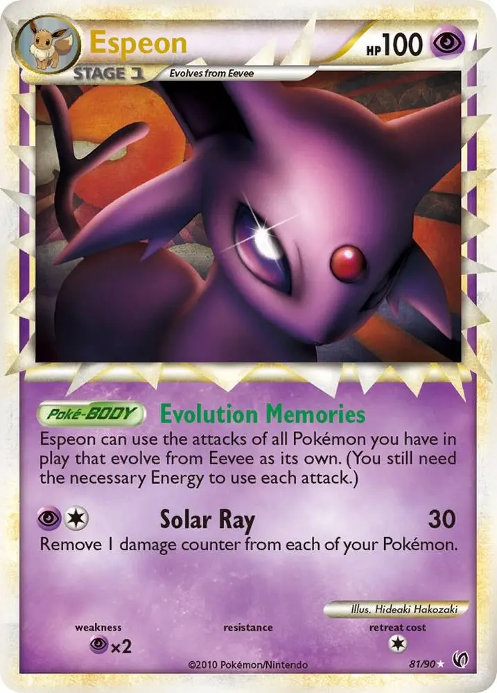 Espeon, Undaunted 81/90