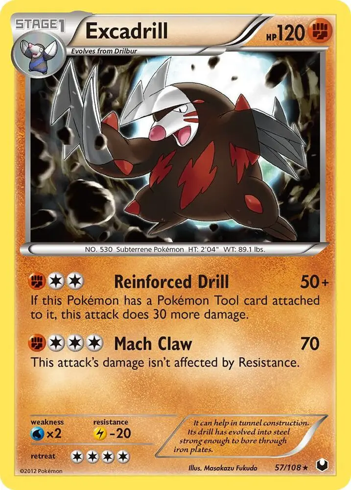 Excadrill, Dark Explorers 57/108