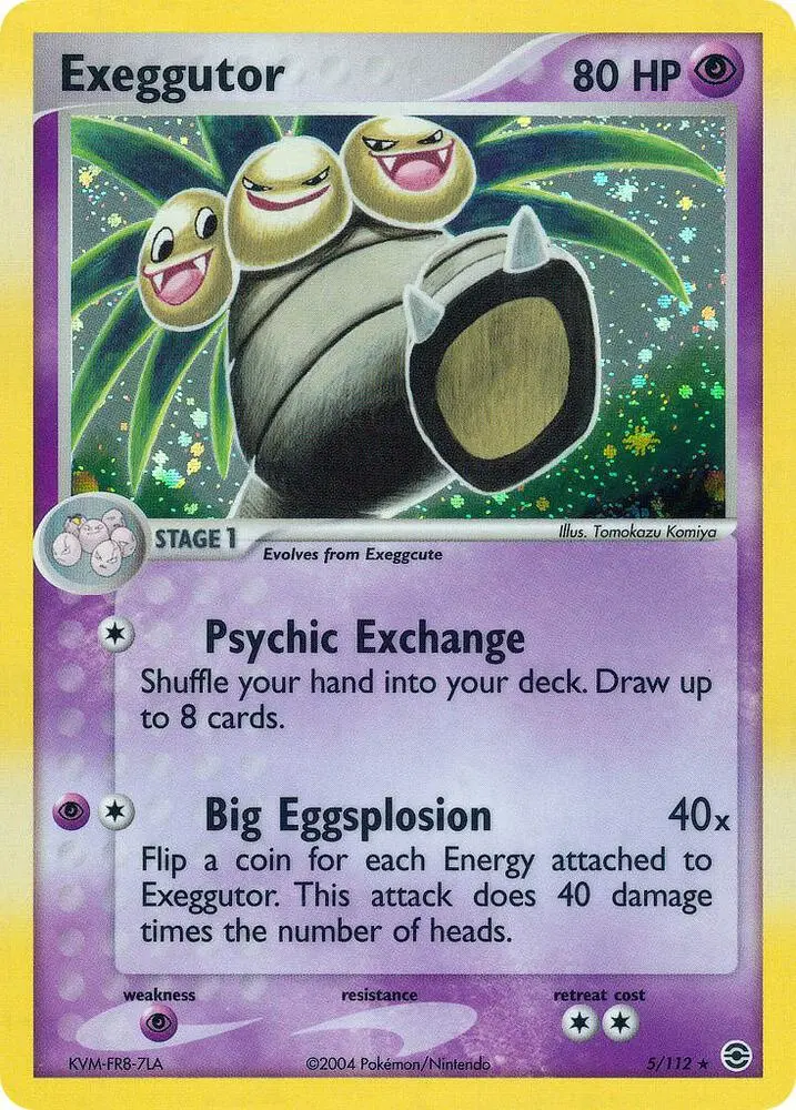 Exeggutor, FireRed & LeafGreen 5/112