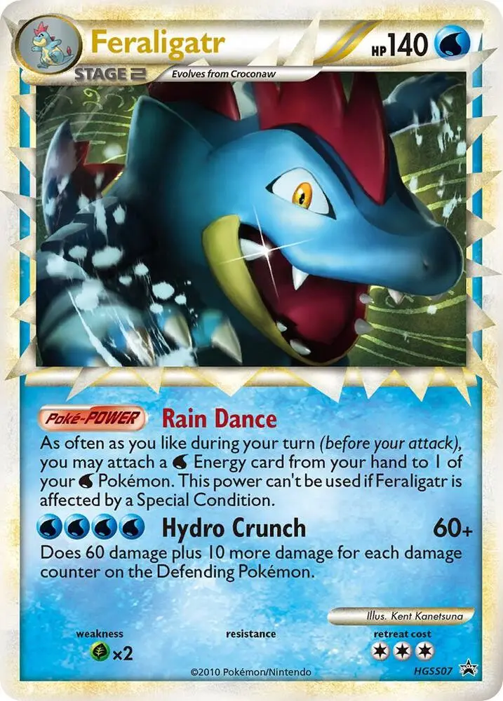 Feraligatr, HGSS Black Star Promos HGSS07/25
