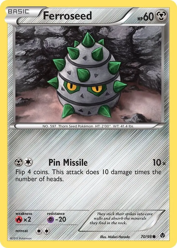 Ferroseed, Emerging Powers 70/98