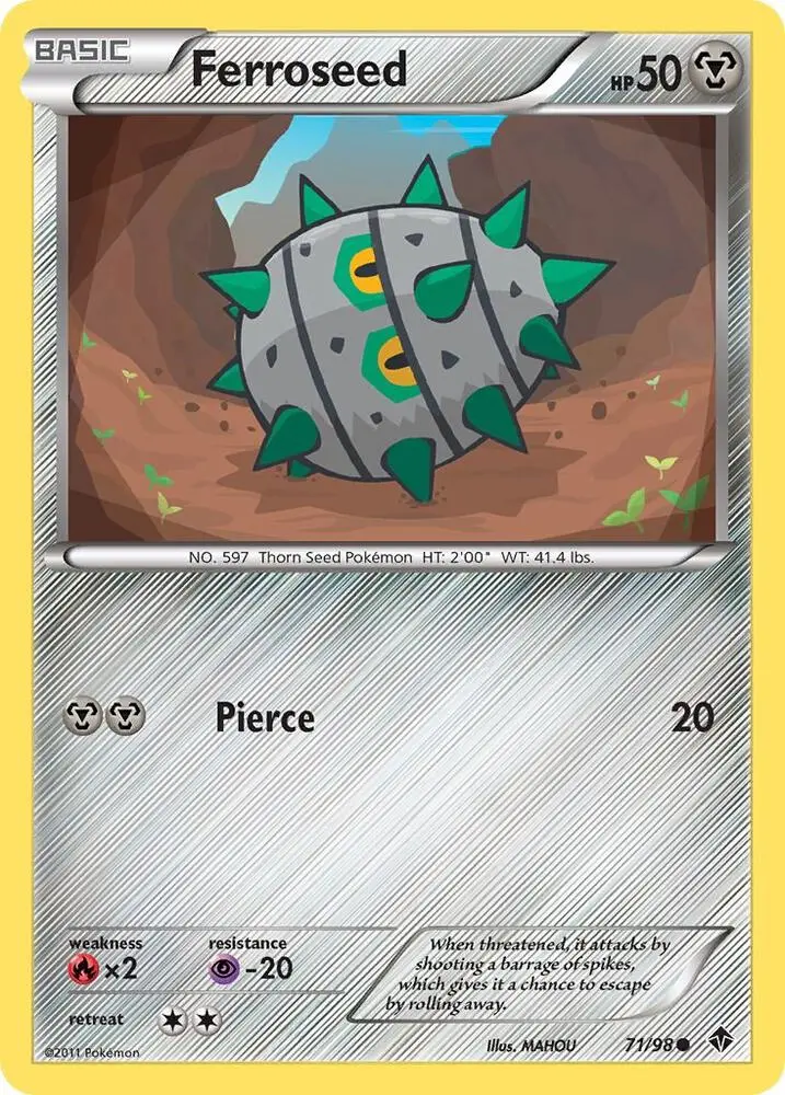 Ferroseed, Emerging Powers 71/98