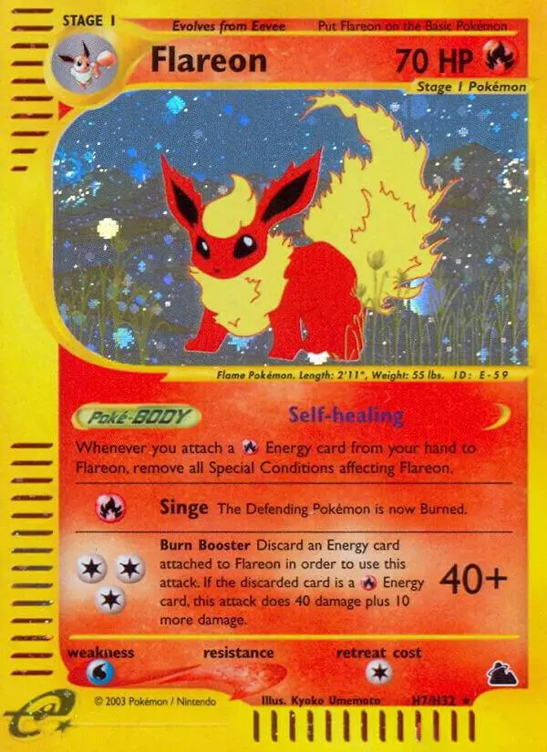 Flareon, Skyridge H07/144