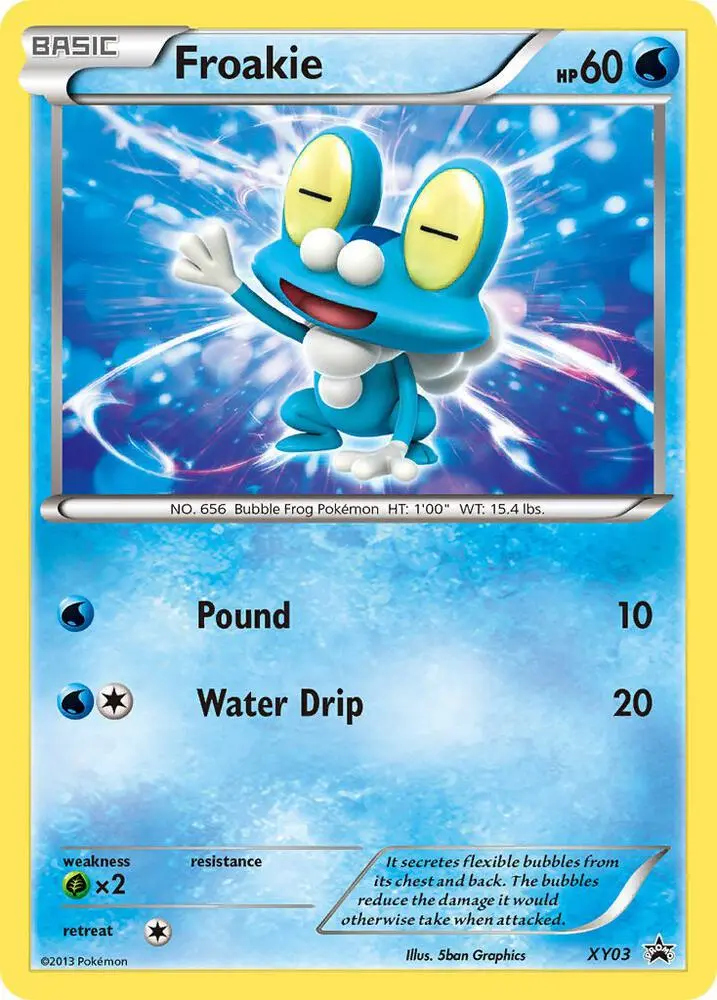 Froakie, XY Black Star Promos XY03/211