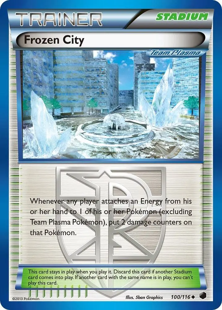 Frozen City, Plasma Freeze 100/116