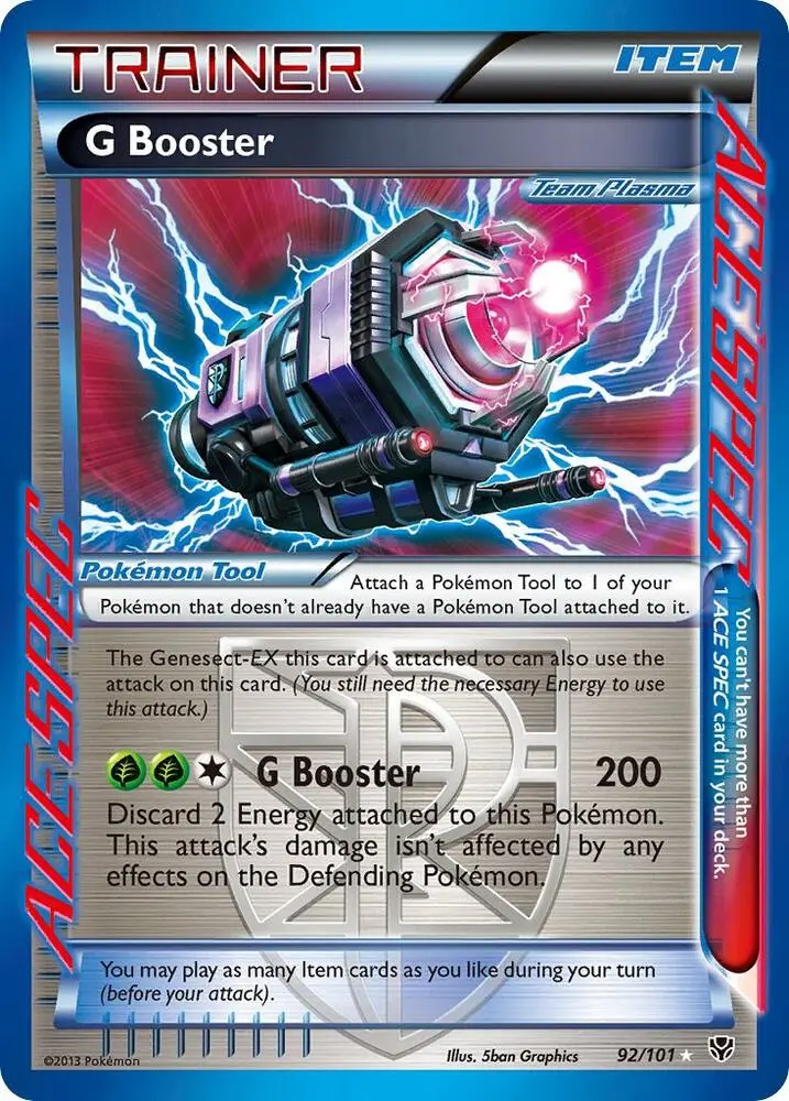 G Booster, Plasma Blast 92/101