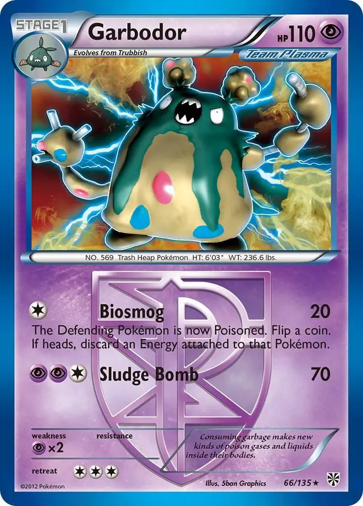 Garbodor, Plasma Storm 66/135