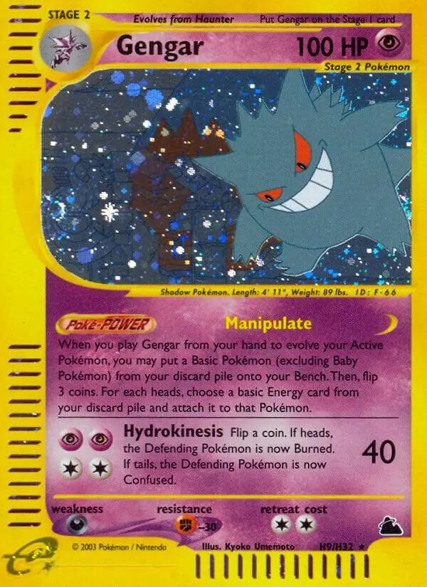 Gengar, Skyridge H09/144