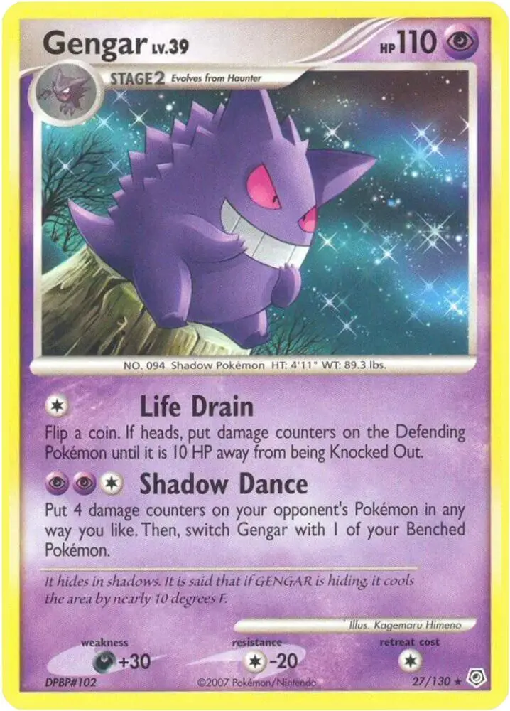Gengar, Diamond & Pearl 27/130