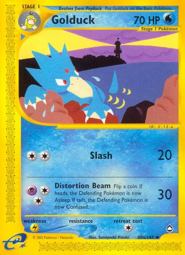 Golduck, Aquapolis 50a/147