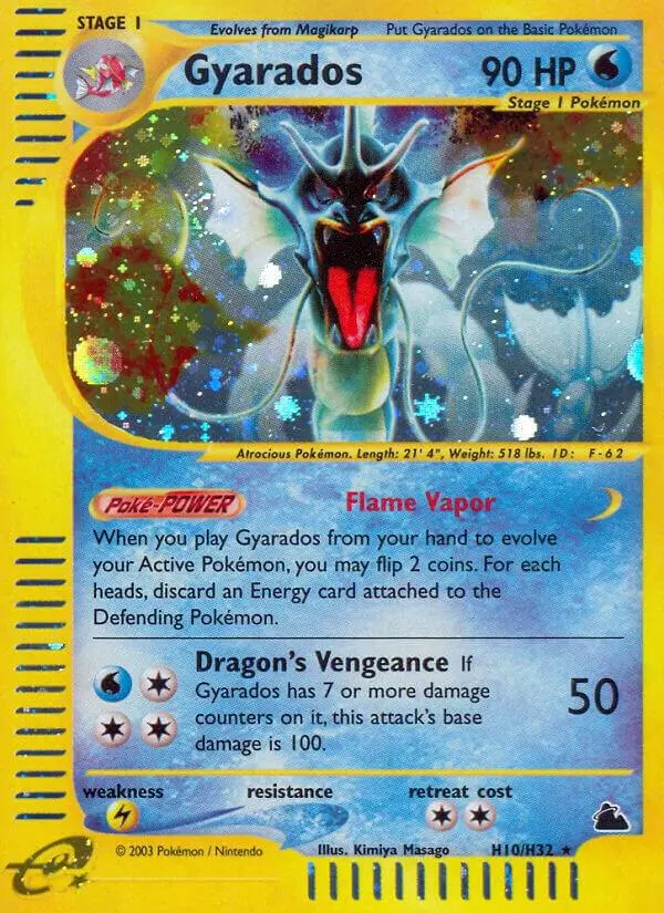 Gyarados, Skyridge H10/144