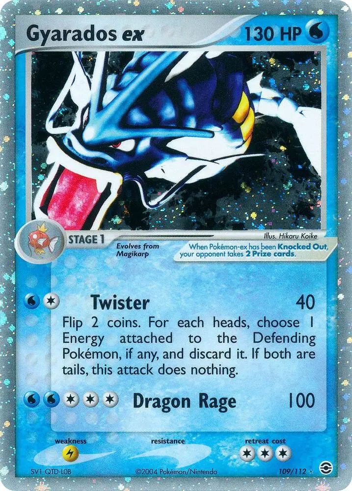 Gyarados ex, FireRed & LeafGreen 109/112