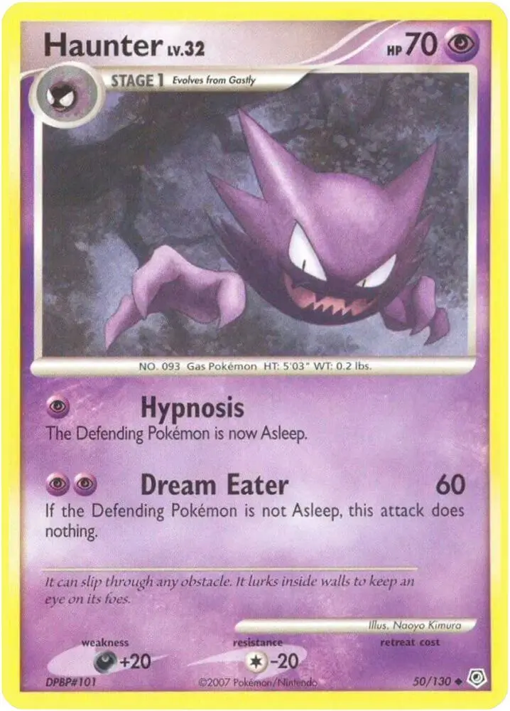 Haunter, Diamond & Pearl 50/130