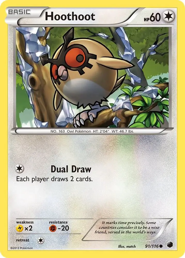 Hoothoot, Plasma Freeze 91/116