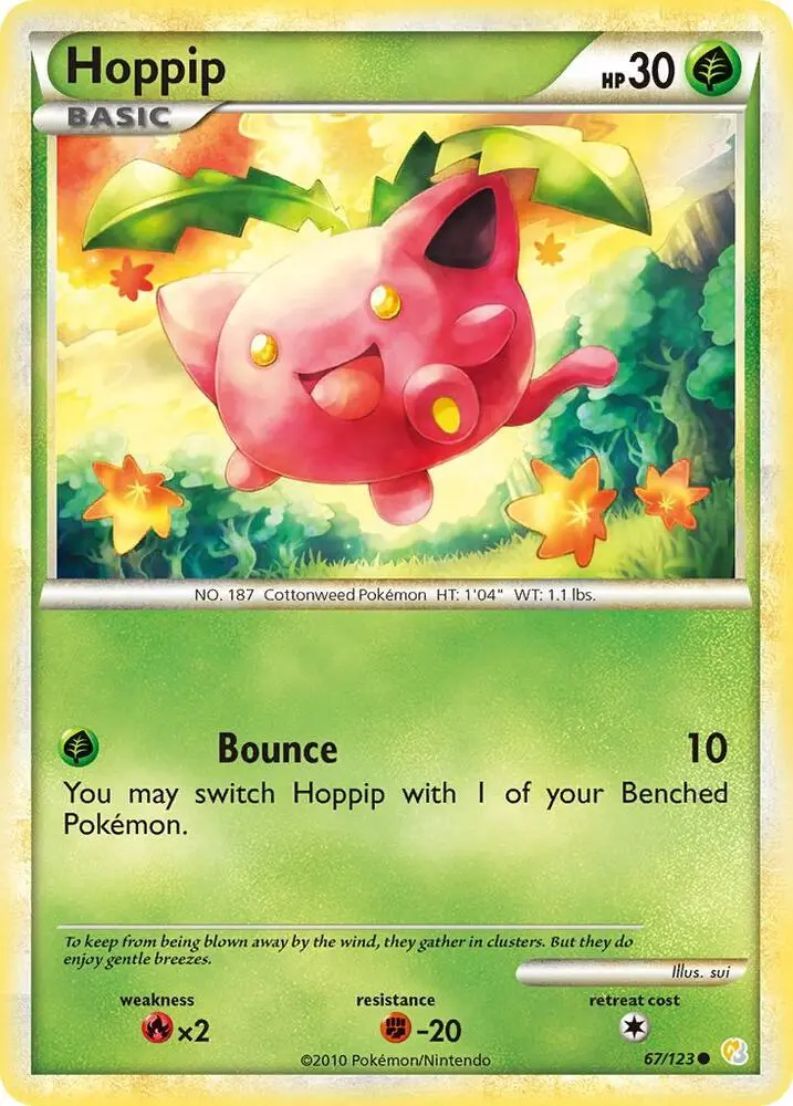 Hoppip, HeartGold SoulSilver 67/123