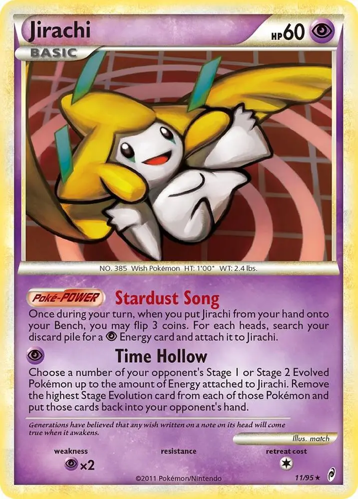 Jirachi, Call of Legends 11/95