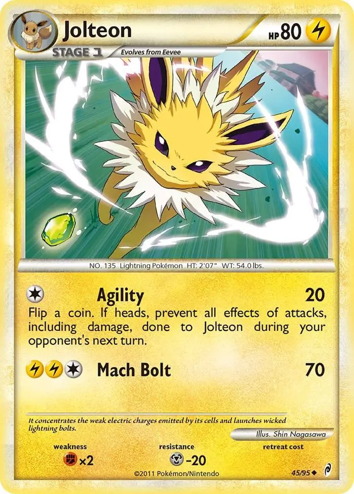 Jolteon, Call of Legends 45/95