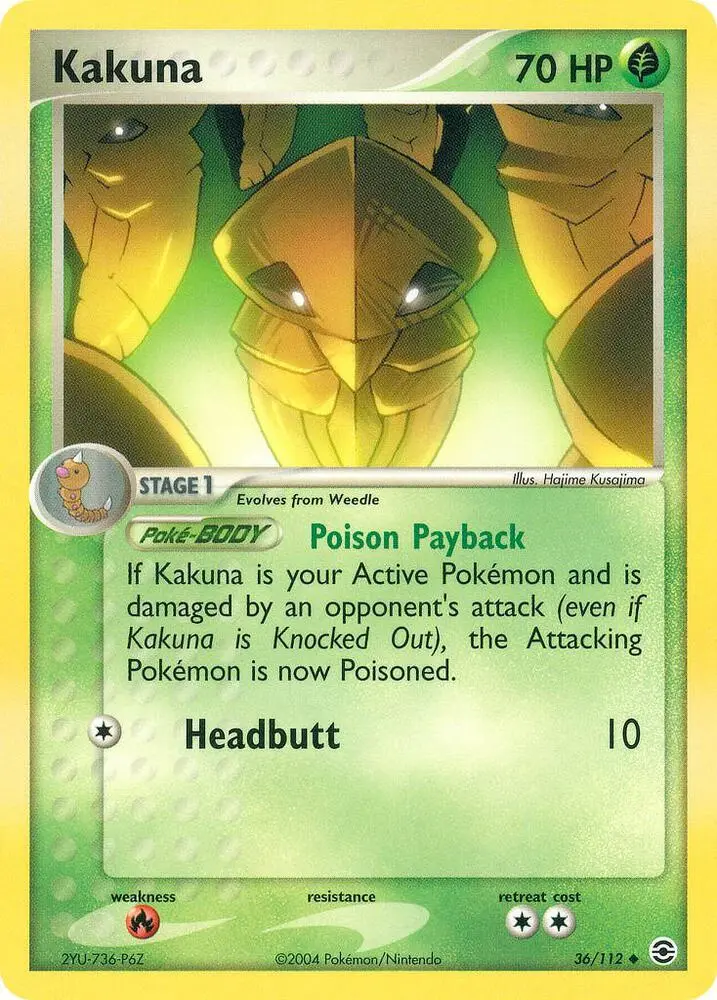Kakuna, FireRed & LeafGreen 36/112
