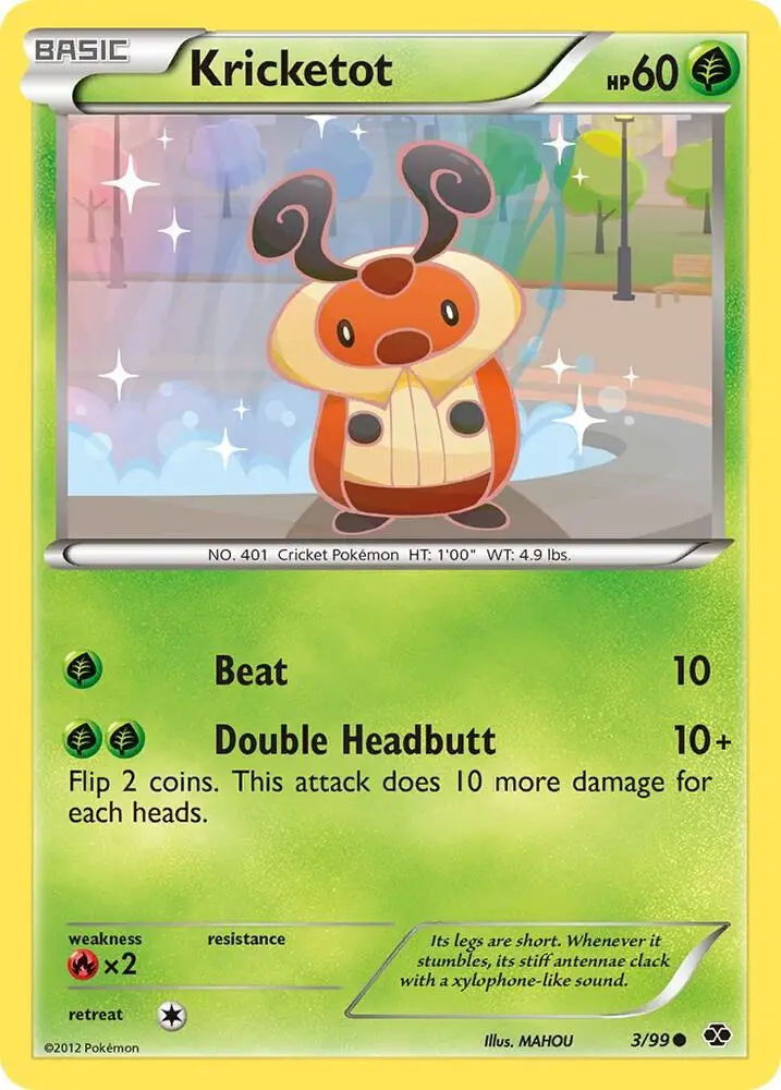 Kricketot, Next Destinies 3/99