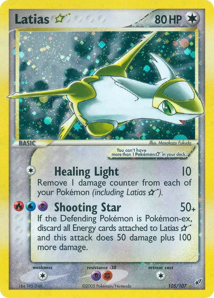 Latias ☆, Deoxys 105/107