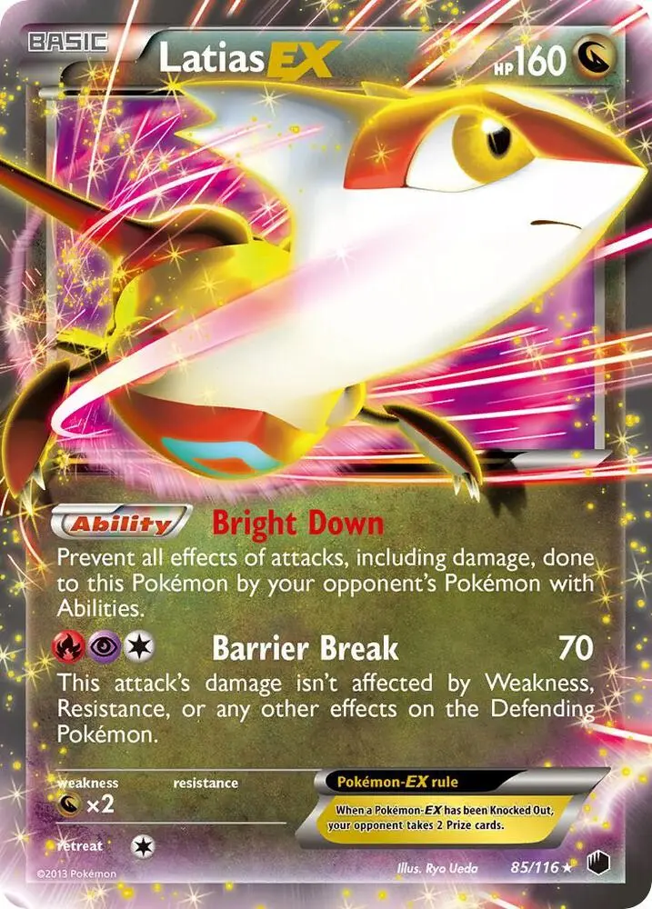 Latias-EX, Plasma Freeze 85/116