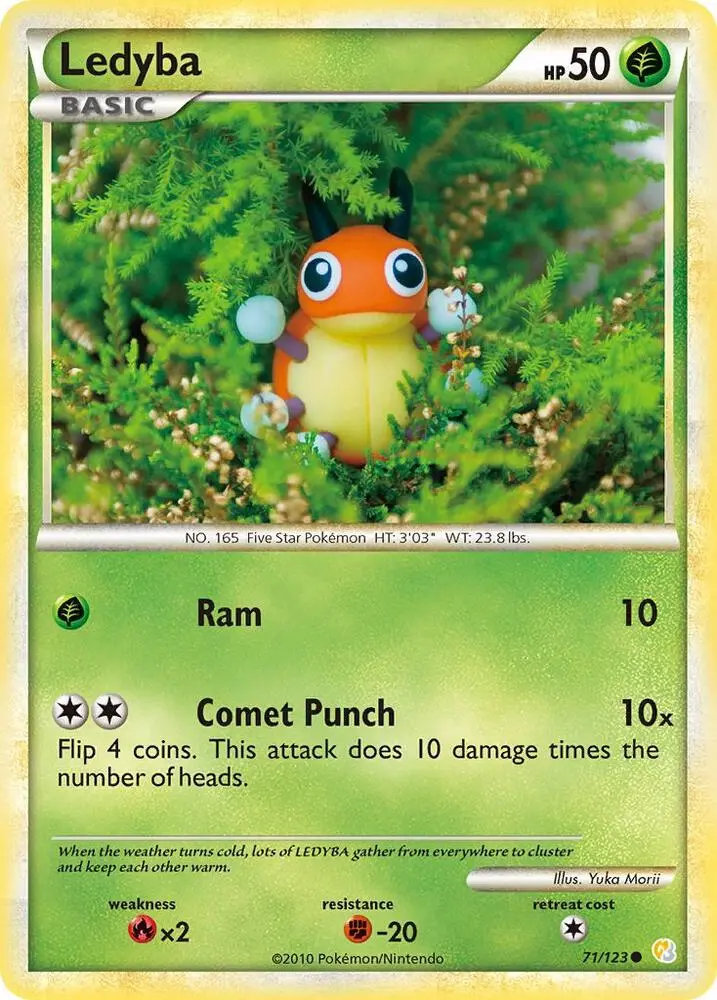 Ledyba, HeartGold SoulSilver 71/123