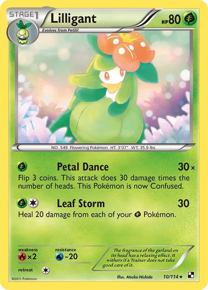 Lilligant, Black & White 10/114